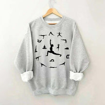 Yoga Poses Sweatshirt