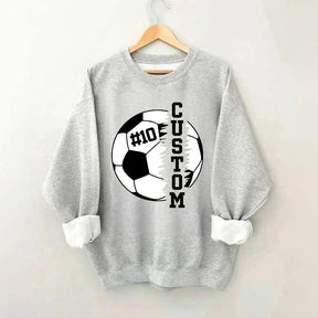 Custom Soccer Name & Number Sweatshirt