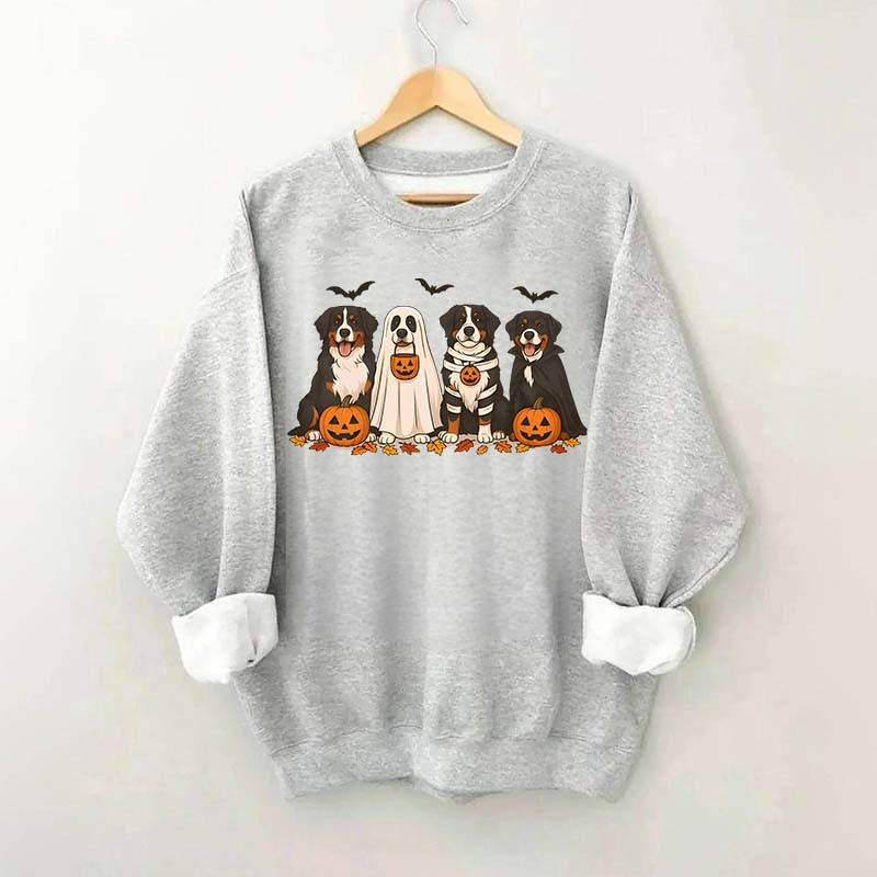 Bernese Mountain Dog Halloween Sweatshirt