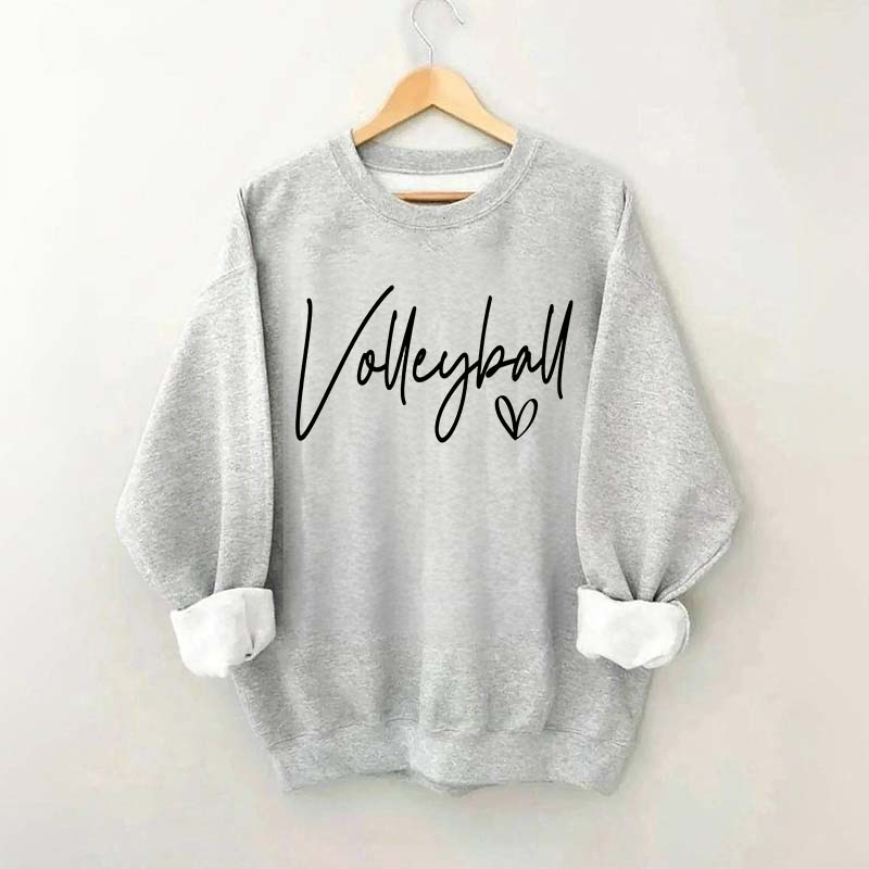 Volleyball Mom Back to School Sports Sweatshirt