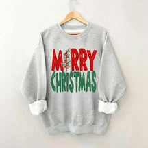 Womens Merry Christmas Sweatshirt
