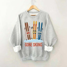 Retro Gone Skiing Sweatshirt