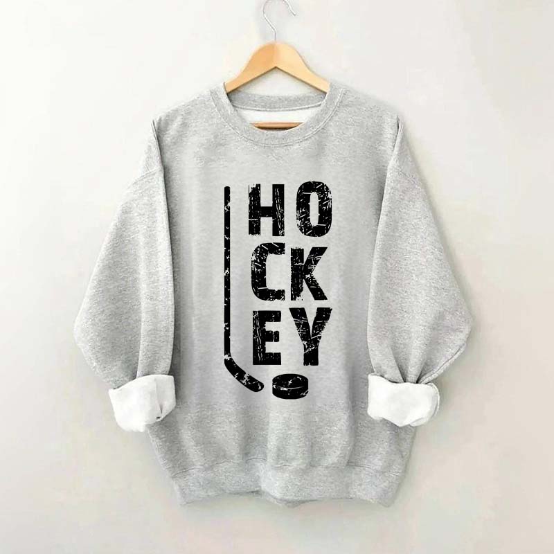 Astute Ice Hockey Player Sweatshirt