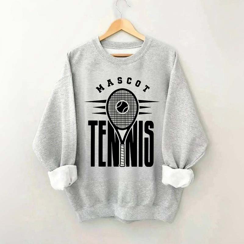 Tennis Mascot Team Sweatshirt