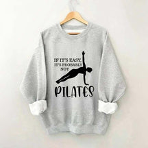 Pilates Yoga Workout Fitness Lover Sweatshirt