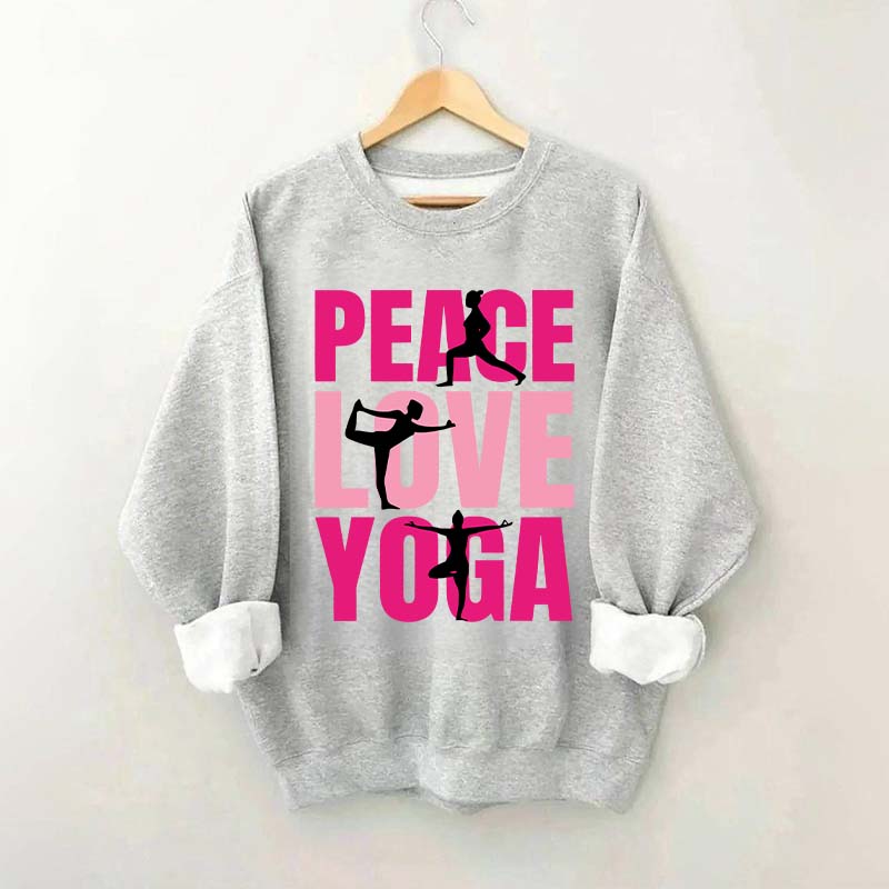 Yoga Is The Journey Back To Yourself Sweatshirt