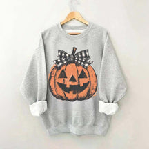 Preppy Jack o Lantern Sweatshirt