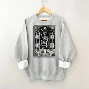 The Deadlift Tarot Card Sport Life Sweatshirt