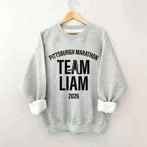 Custom Supporter Team Group Runner's Race Team Sweatshirt