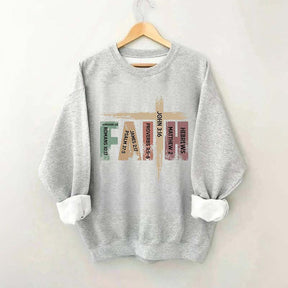 Faith Minimalist Sweatshirt