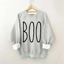 BOO Minimalist Halloween Sweatshirt