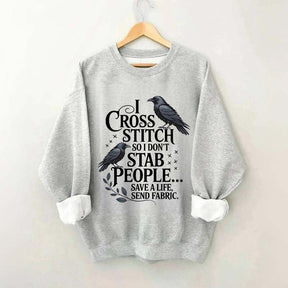 Cross Stitching Gift for Mom Sweatshirt