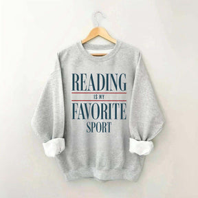Reading Is my Favorite Sport Sweatshirt