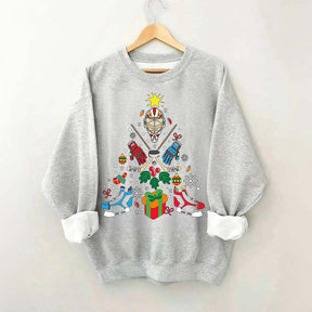 Sport Xmas Hockey Christmas Sweatshirt
