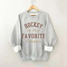 Comfort Color Hockey is My Favorite Season Sweatshirt
