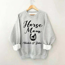Personalized Horse Mom Equestrian Sweatshirt