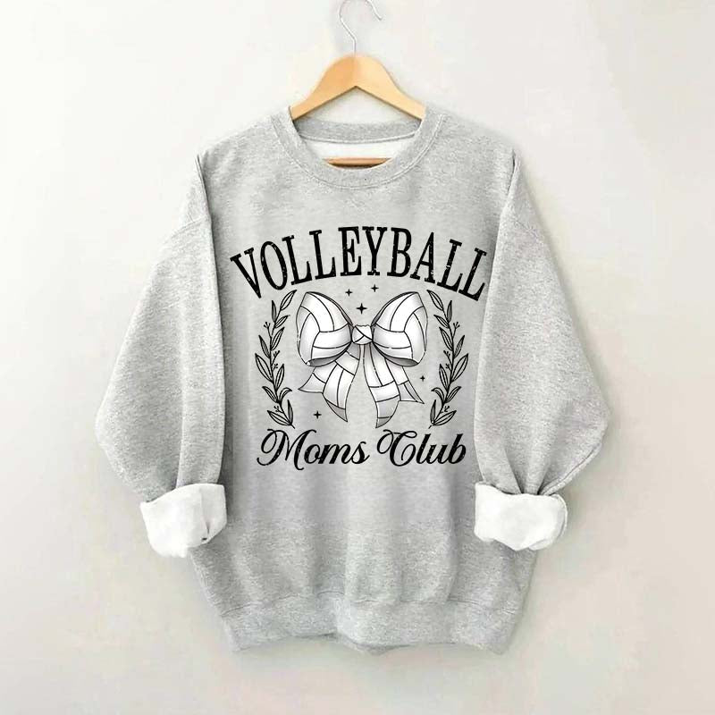 Volleyball Moms Club Sweatshirt
