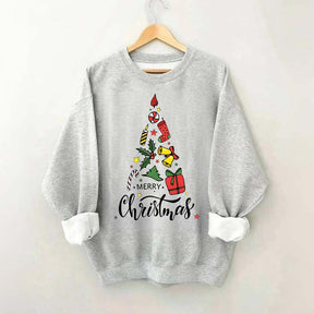 Merry Christmas Tree Gift Sweatshirt