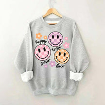 Comfort Colors Happy To See Your Face Sweatshirt