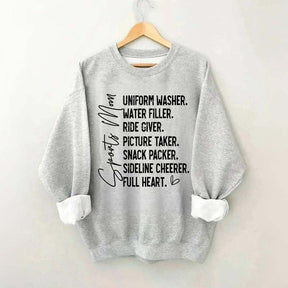 Funny Mama Game Day Sports Sweatshirt