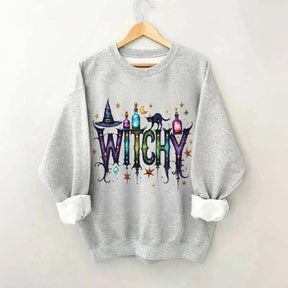 Halloween Witch Sweatshirt