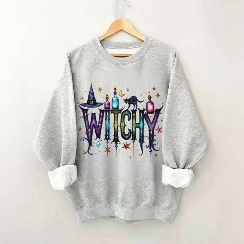 Halloween Witch Sweatshirt