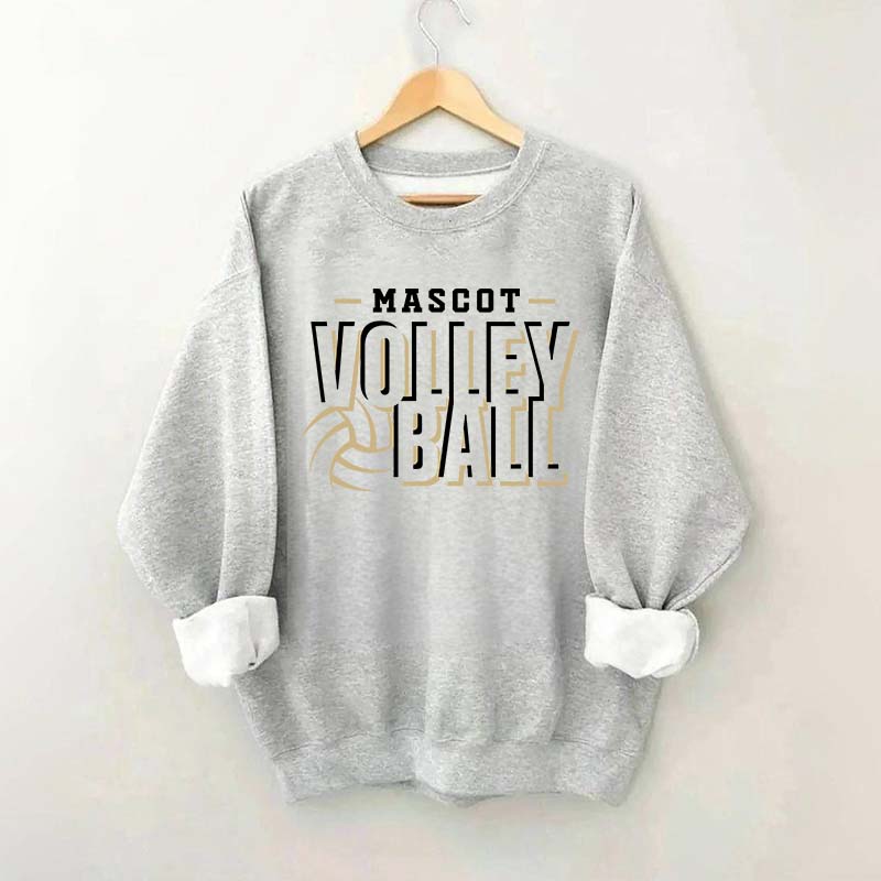 Custom Volleyball Lover Team Sweatshirt