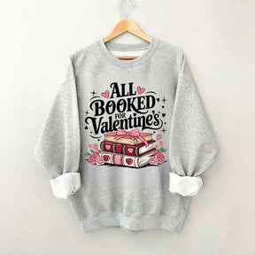 Book Lover Valentine Sweatshirt