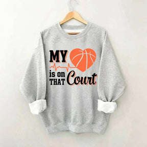 My Heart Is On That Count Sweatshirt