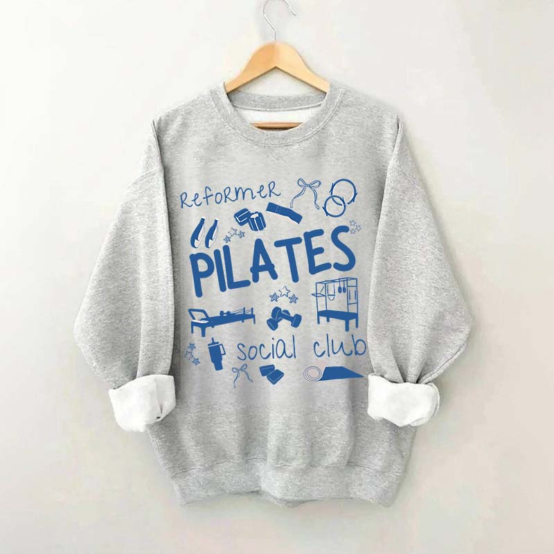 Cute Pilates Social Club Sweatshirt