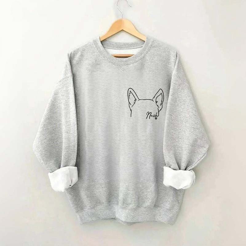 Custom Pet Portrait Sweatshirt