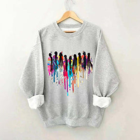 MMIW Feather Indigenous Pride Sweatshirt