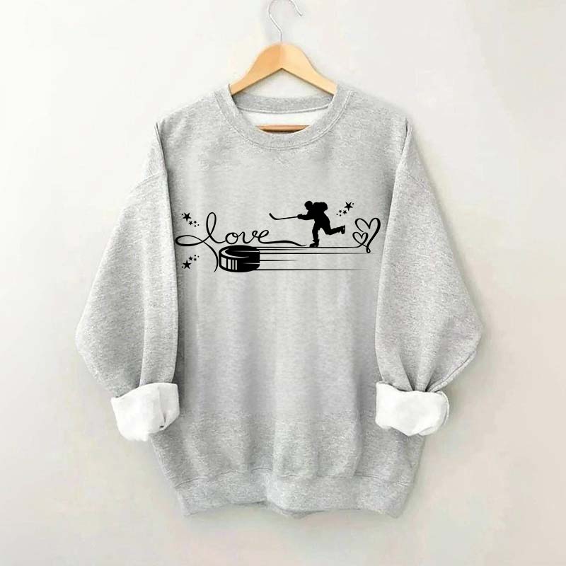 Coffee Hockey Dogs Coach Sweatshirt