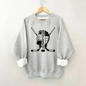 Ice Hockey Puck Sweatshirt