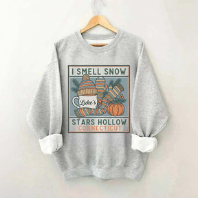 I Smell Snow Cozy Winter Season Sweatshirt