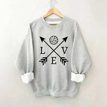 Love Volleyball Arrow Sweatshirt