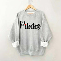 Pilates Red Heart Sweatshirt