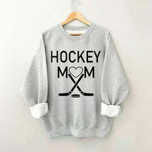 Hockey Mom Heart Sweatshirt