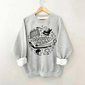 Hockey Mom Graphic Sweatshirt