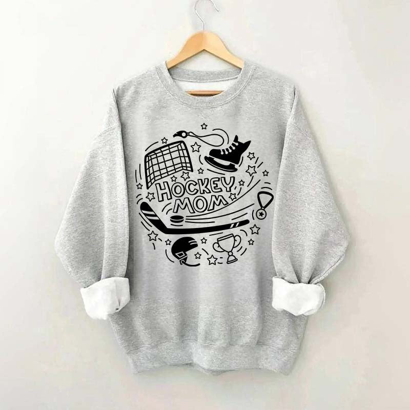 Hockey Mom Graphic Sweatshirt