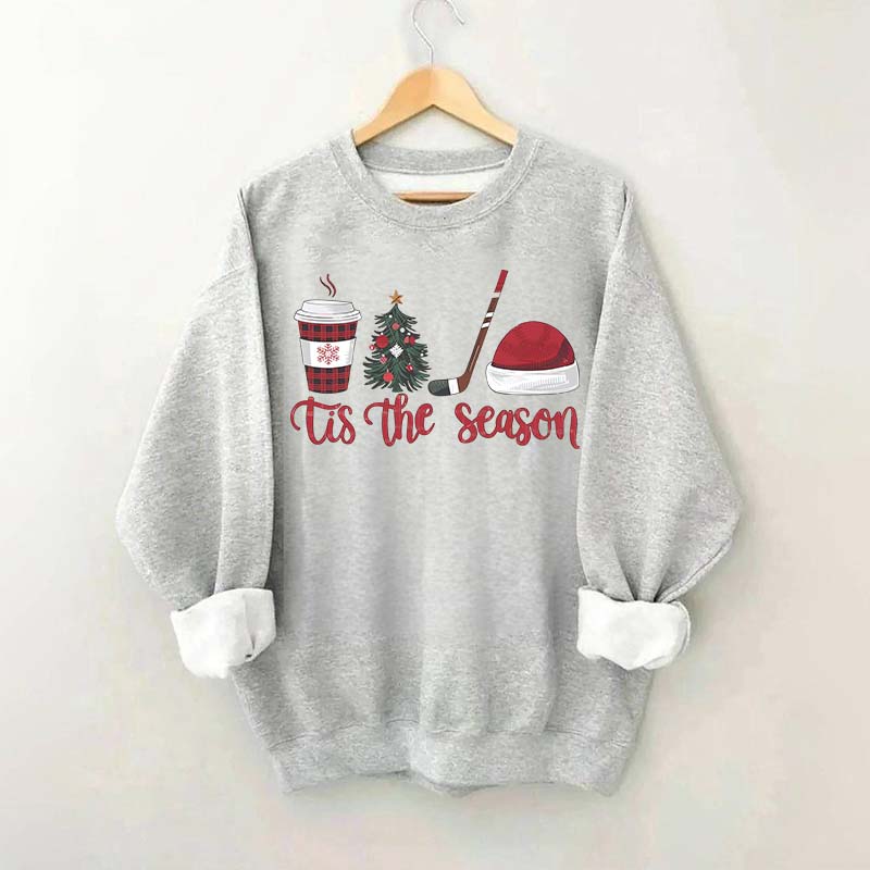 Christmas Hockey Lover Sweatshirt