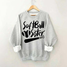 Softball Sister Game Days Sweatshirt