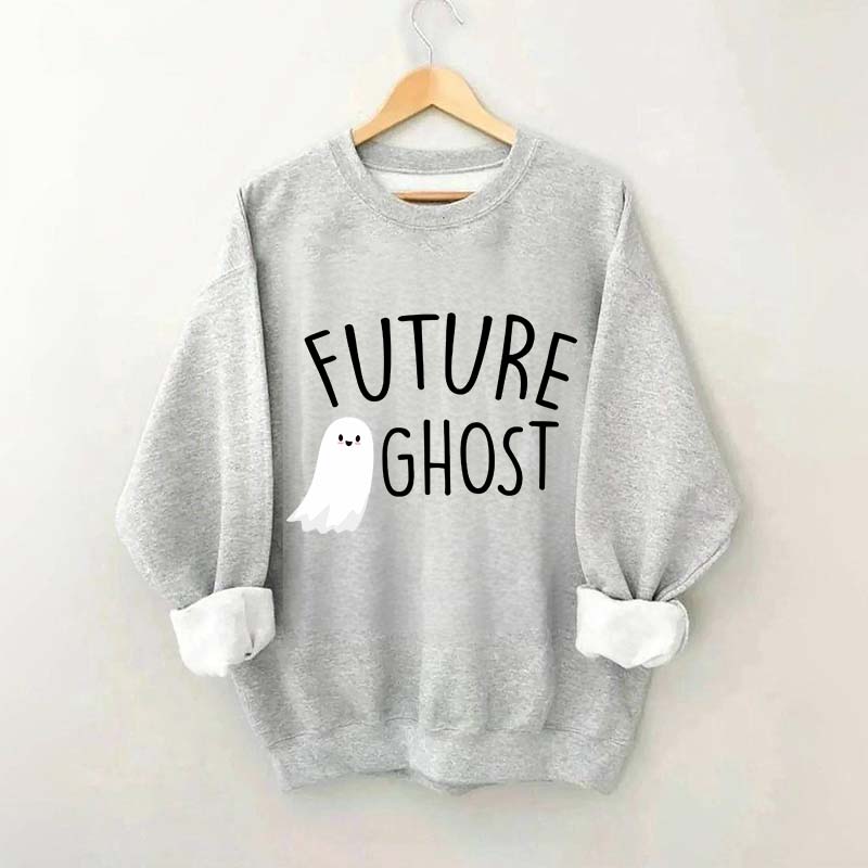 Future Ghost Halloween Sweatshirt