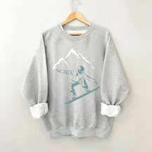 Funny Snowboarder Gifts Sweatshirt