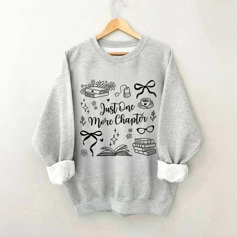 Bookish Merch Bookish Girly Reading Sweatshirt