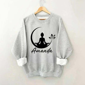 Personalized Yoga Name Sweatshirt