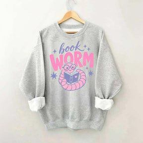 Book Worm Trendy Reading Sweatshirt