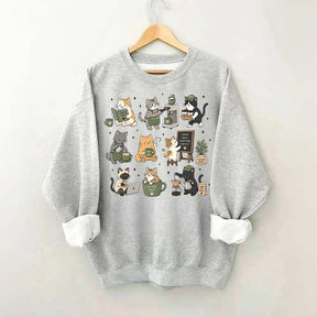Coffee Cats Catpuccino Sweatshirt