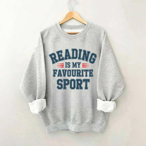 Librarian Reading Is My Favorite Sport Sweatshirt