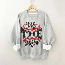 Tis The Season Baseball Sports Game Day Sweatshirt